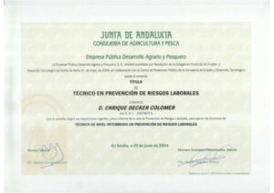 tecnico en prevencion de riesgos laborales